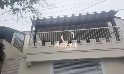 Casa com 2 dormitórios à venda, 120 m² por r$ 490.000,00 - jardim santo alberto - santo andré/sp