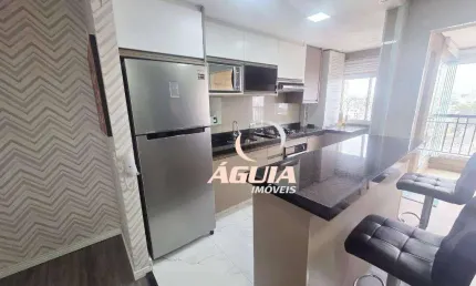 Apartamento com 2 dormitórios à venda, 64 m² por R$ 640.000,00 - Vila Curuçá - Santo André/SP