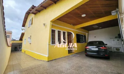 Sobrado com 3 dormitórios à venda, 271 m² por r$ 848.000,00 - parque erasmo assunção - santo andré/sp