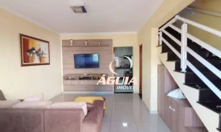 Sobrado com 2 dormitórios à venda, 74 m² por R$ 600.000,00 - Parque Erasmo Assunção - Santo André/SP