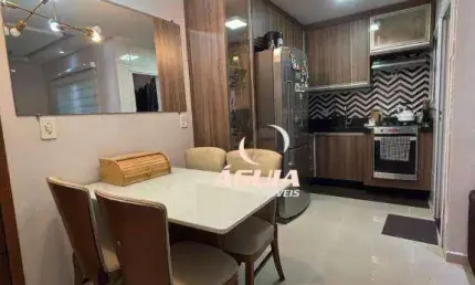 Apartamento com 2 dormitórios à venda, 50 m² por r$ 340.000 - parque capuava - santo andré/sp