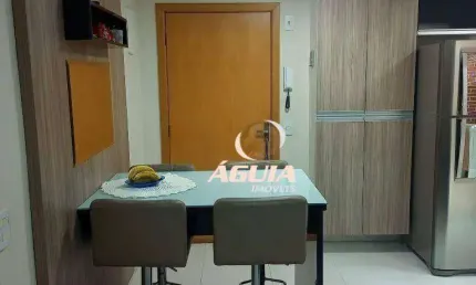 Apartamento com 2 dormitórios à venda, 50 m² por r$ 339.000 - jardim ana maria - santo andré/sp