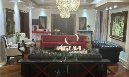 Apartamento no crystal palace, à venda, 440 m² por r$ 3.075.000 - vila bastos - santo andré/sp