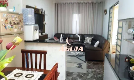 Casa com 2 dormitórios à venda, 180 m² por r$ 420.000,00 - vila suíça - santo andré/sp