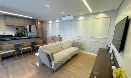 Apartamento com 2 quartos à venda em ponta da praia - sp