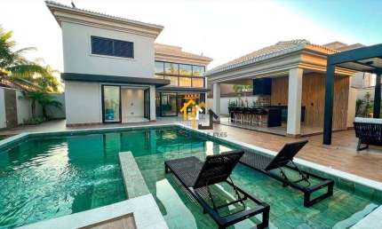 Casa com 4 dormitórios à venda, 620 m² por R$ 7.500.000,00 - Parque Residencial Damha - São José do Rio Preto/SP