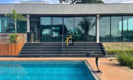 Rancho com 4 dormitórios à venda, 340 m² por R$ 2.000.000,00 - Condomínio Baia de Santa Monica - Fronteira/MG