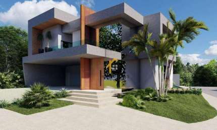 Sobrado com 4 dormitórios à venda, 383 m² por R$ 5.800.000 - Quinta do Golfe Jardins - São José do Rio Preto/SP