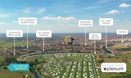 Terreno à venda, 338 m² por r$ 400.000,00 - complexo eplenum - são josé do rio preto/sp