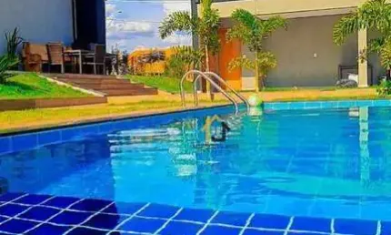 Rancho com 3 dormitórios à venda, 182 m² por R$ 999.000,00 - Condomínio Baia de Santa Monica - Fronteira/MG
