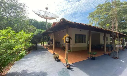 Chácara com 2 dormitórios à venda, 96800 m² por r$ 1.400.000,00 - zona rural - poloni/sp