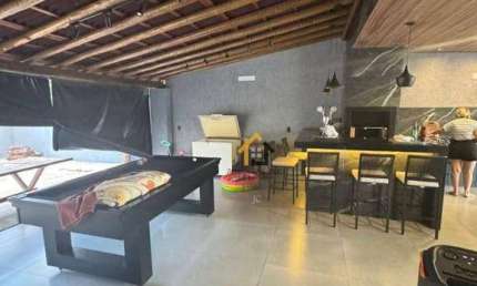 Rancho com 4 dormitórios à venda, 480 m² por R$ 950.000 - Condomínio Lago e Sol - Fronteira/MG
