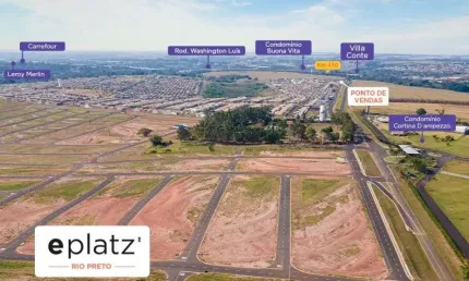 Terreno à venda, 200 m² por R$ 110.000 - EPLATZ - São José do Rio Preto/SP