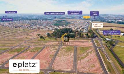 Terreno à venda, 200 m² por R$ 128.000,00 - Eplataz - São José do Rio Preto/SP
