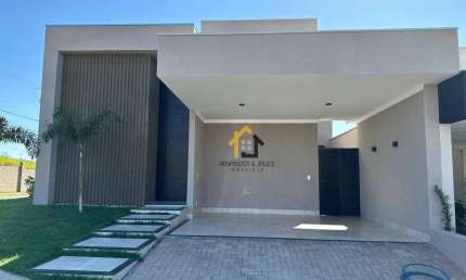 Casa Nova com 3 Suítes à venda, 156 m² por R$ 1.200.000 - Residencial Maria Julia - São José do Rio Preto/SP