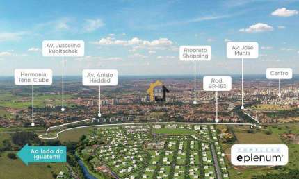 Terreno à venda, 242 m² por R$ 255.000,00 - Complexo Eplenum - São José do Rio Preto/SP