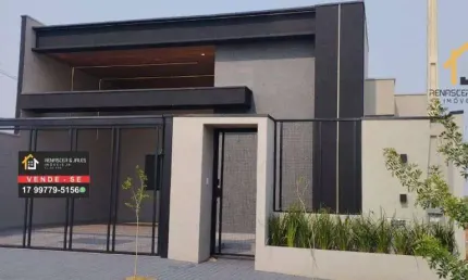 Casa com 3 dormitórios à venda, 110 m² por R$ 650.000 - Set Sul II - São José do Rio Preto/SP