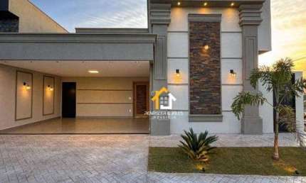 Casa com 3 dormitórios à venda, 122 m² por R$ 680.000,00 - Bella Vitta Monte Líbano - Bady Bassitt/SP