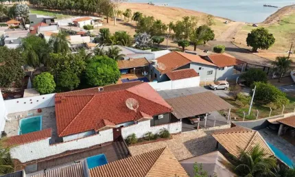 Rancho com 5 dormitórios à venda, 327 m² por R$ 1.290.000 - Condomínio Parque Lago e Sol - Fronteira/MG