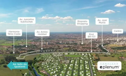 Terreno à venda, 250 m² por R$ 315.000 - Complexo Eplenum - São José do Rio Preto/SP