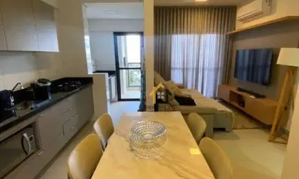 Apartamento com 1 dormitório para alugar, 50 m² por R$ 3.600,00/mês - Villes Des Alpes - São José do Rio Preto/SP