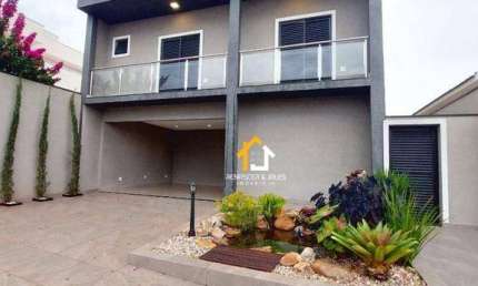 Sobrado com 3 dormitórios à venda, 289 m² por R$ 1.390.000,00 - Residencial Village Damha Rio Preto II - São José do Rio Preto/SP