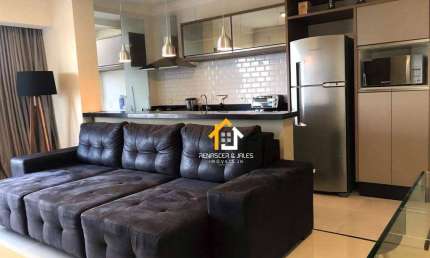 Apartamento com 1 dormitório para alugar, 54 m² por R$ 3.460,00/mês - Jardim Ouro Verde - São José do Rio Preto/SP
