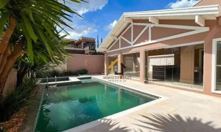 Sobrado com 4 dormitórios para alugar, 441 m² por R$ 10.178,00/mês - Damha IV - São José do Rio Preto/SP