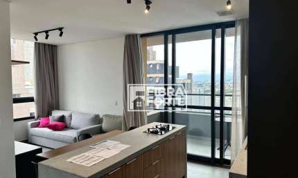 Apartamento andar Alto com 1 dormitório para alugar - Cambuí - Campinas/SP