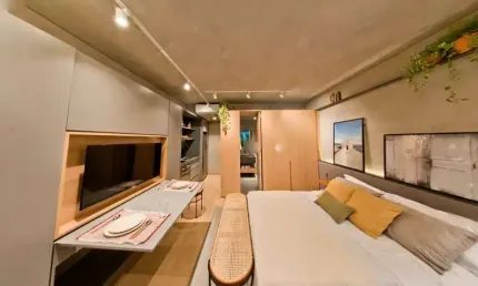 Pinheiros Apartamento Studio a Venda 27m² Sem Vagas Pronto P Morar Com Lazer Completo.