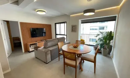 Apartamento a venda pinheiros  107m2 3 suites  2 vagas novo pronto p morar semi mobiliado.