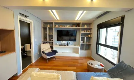 Pinheiros apartamento a venda com 2 suites 107m2 2 vagas novo pronto p morar semi mobiliado.
