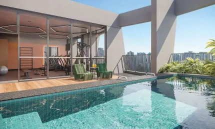 Alto da Boa Vista Apartamento Studio A Venda 1 Dormitorio 26m² Sem Vaga Novo Com Lazer Completo