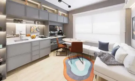 Pinheiro apartamento a venda studio 1 dormitório 22m² novo com lazer completo!