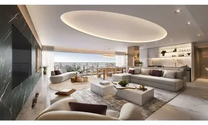 Brooklin apartamento a venda 4 dormitórios 199m² 4 suítes 3 vagas novo com lazer completo!