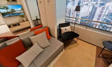 Vila nova conceição apartamento a venda 2 dormitórios 38m² novo com lazer completo.