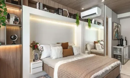 Brooklin Apartamento A Venda 2 Dormitorios 57m² 1 Vaga Novo Com Lazer Completo