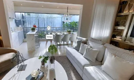 Tatuape apartamento a venda 3 dormitorios. com 96 m² 2 vagas novo pronto para morar e lazer completo