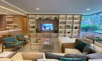 Brooklin apartamento a venda 4 dormitórios 201m² 4 suítes 3 vagas novo pronto p morar com lazer completo!