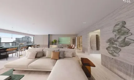 Moema apartamento a venda 3 suites 160m² 2 vagas novo com lazer completo