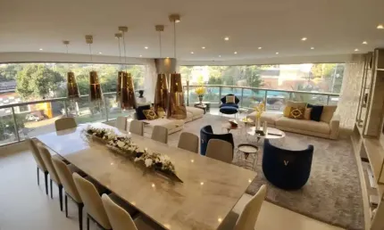 Moema Apartamento A Venda 3 Dormitórios 220m² 3 Suítes 4 Vagas Novo Com Lazer Completo!