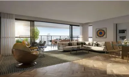 Chácara Santo Antônio Apartamento A Venda 3 Dormitórios 134m² 3 Vagas Novo Pronto Para Morar.