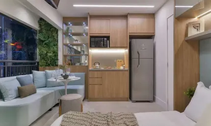 Praça da Árvore apartamento Studio A Venda 24m² 1 Dormitório Novo Com Lazer Completo