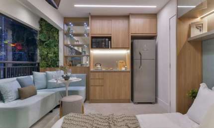 Praça da Árvore Apartamento Studio A Venda 35m² 1 Dormitório Novo Com Lazer Completo