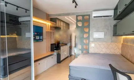 Vila mariana apartamento para alugar 1 dormitórios 31m2  novo mobiliado