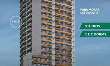 Pinheiros Apartamento A Venda 1 Dormitório 31m² Novo Com Lazer Completo