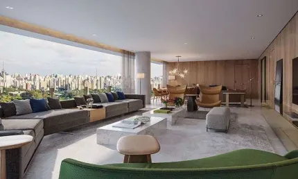 Moema Apartamento A Venda 4 Suites 298m² 4 Vagas Novo Com lazer Completo