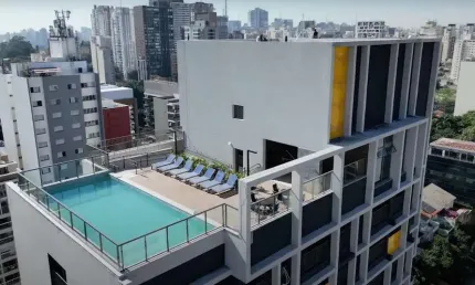 Pinheiros apartamento a venda 1 dormitorio com 33m² novo pronto para morar!