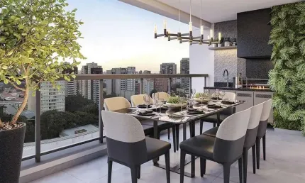 Brooklin Apartamento A Venda 4 Suites 185m² 3 Vagas Novo Com Lazer Completo