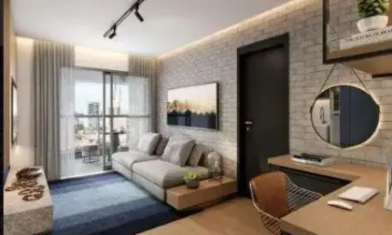 Brooklin apartamento a venda 2 dormitorios 66m² 1 suite e 1 vaga novo com lazer completo